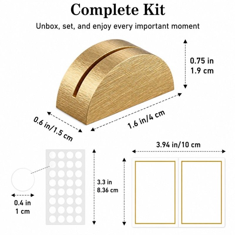 ABMR-Para Eventos, Porta Númer - Table Number Gold reseña y precio